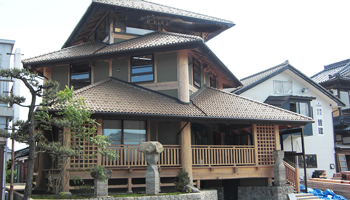 皆建会社、モデルハウス